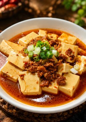麻婆雞蛋豆腐(簡單料理) 的食譜成品照片