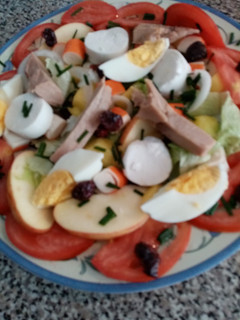 Una foto de Ensalada alegre