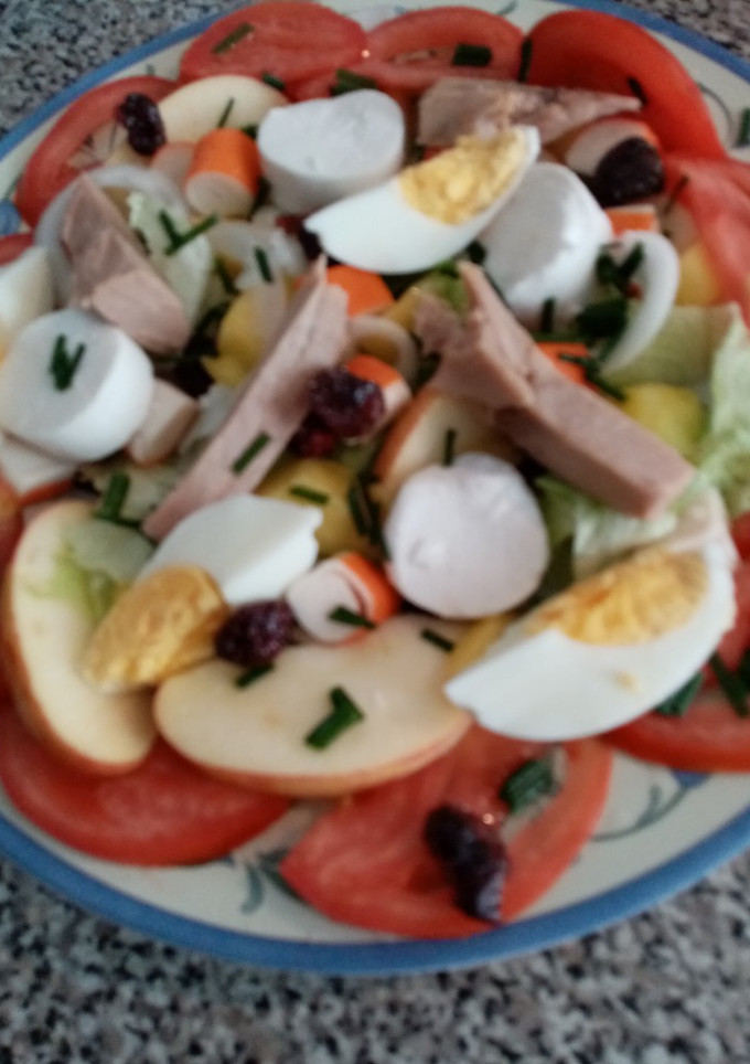 Una foto de Ensalada alegre