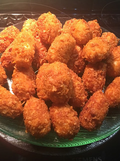 Una foto de Croquetas de pollo crujientes!!!