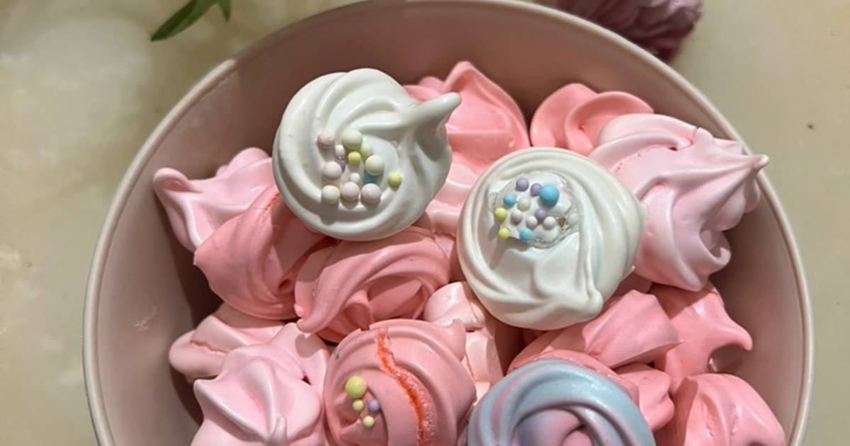 Resep 🌷Sugar Meringue 🍭 oleh Umi Rieke Kitchen🍳 Cookpad