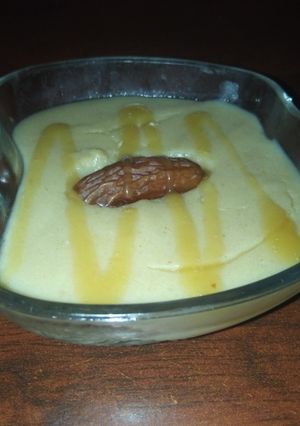 صورة لوصفة تحلية بالتمر