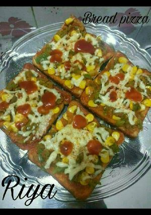 A picture of Bread pizza.
