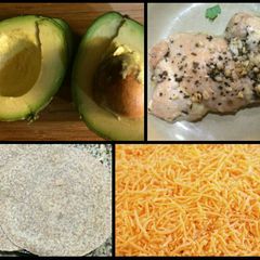 A picture of Microwavable Chicken Soft Tacos.