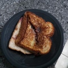 A picture of Peanut Butter and Jelly Sandwich.