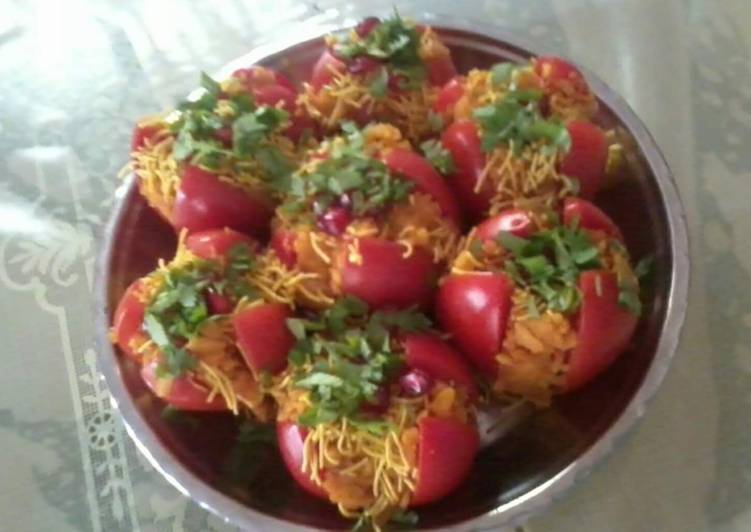 Steps to Prepare Super Quick Homemade Stuffed tomatoes