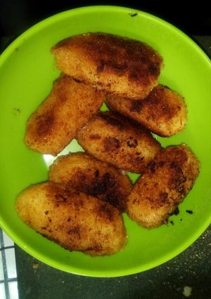 Una foto de Croquetas de papa con queso