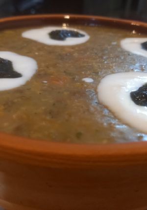 عکسی از دستور آش بلغور گندم