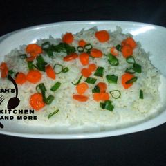 A picture of Steamed White rice.