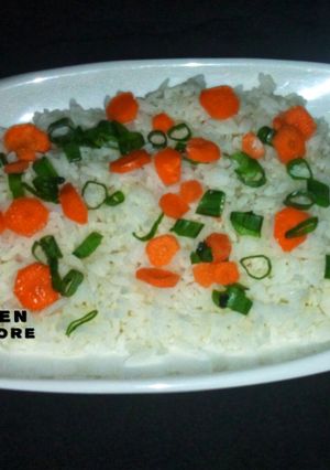 A picture of Steamed White rice.