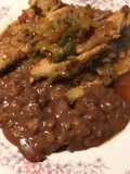 Bisteck de puerco a la mexicana