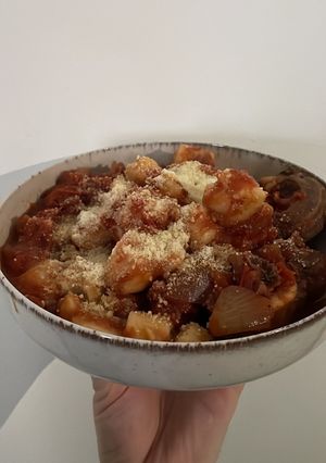 Una foto de Ñoquis sin tacc 🍝