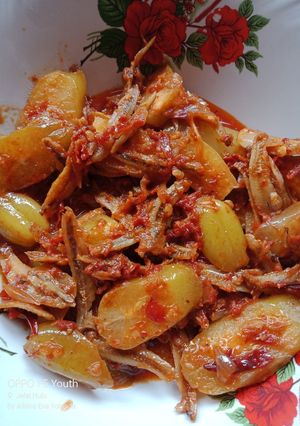 Foto resep Sambal teri belimbing wuluh