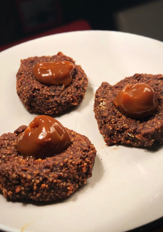Una foto de Pepas de dulce de leche saludables