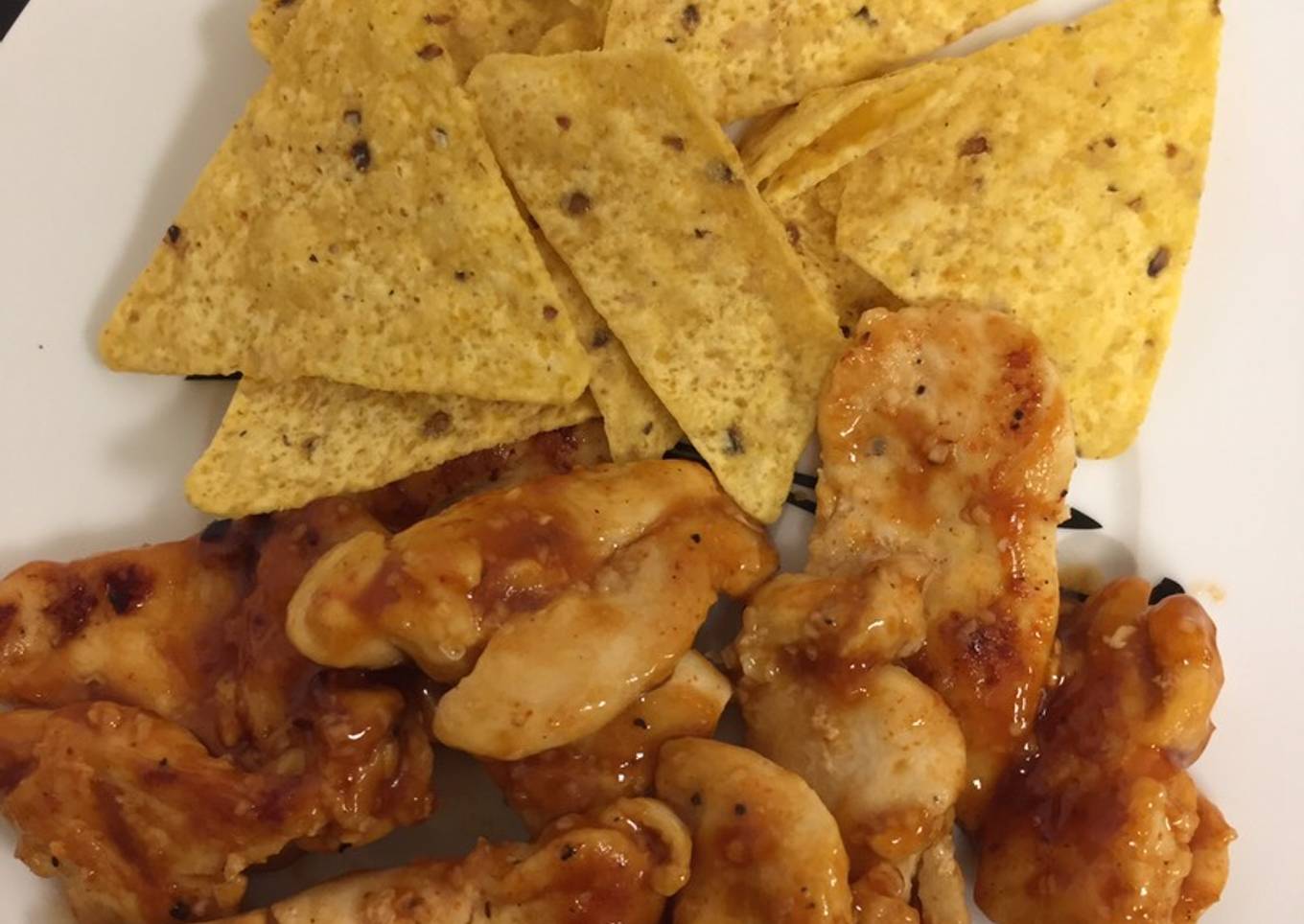 Pollo a la barbacoa rápido