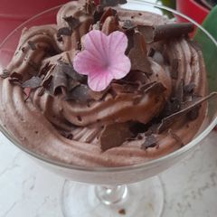 A picture of Chocolat mousse from my granny.