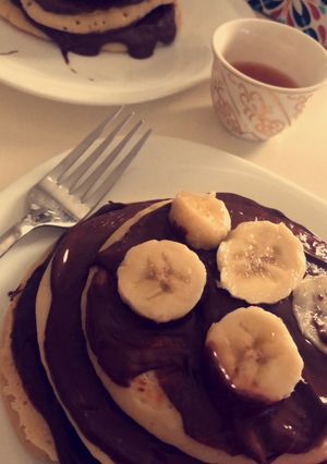 صورة لوصفة بان كيك😋