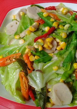 Foto resep Tumis Kol Jagung Bakso