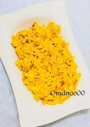 صورة لوصفة بيض بالطماطم 🍳🫖