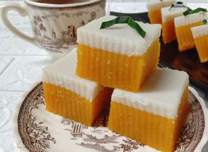 Foto resep Kue Talam Labu Kuning