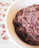 Anko, Pasta dulce de azuki (あんこ) / Postre japonés