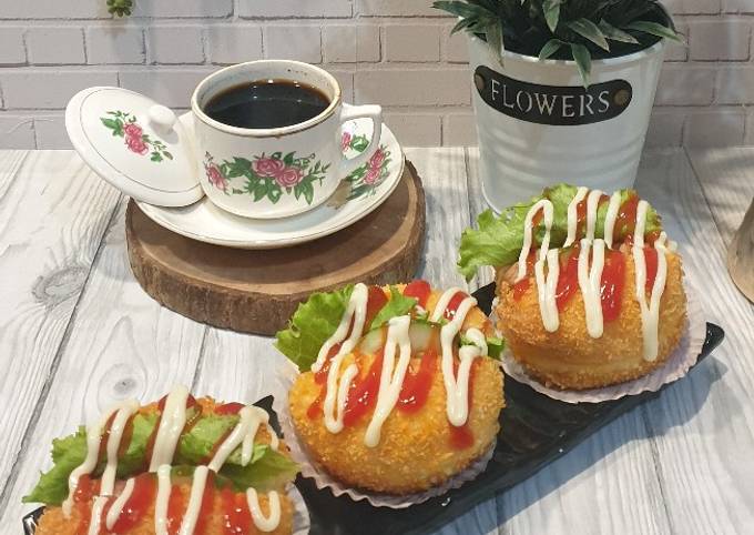 Standar Bagaimana cara bikin 164. ROTI GORENG HOT DOG yang enak
