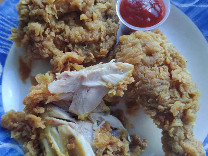 Anti Ribet, Buat Fried chicken ala KFC 