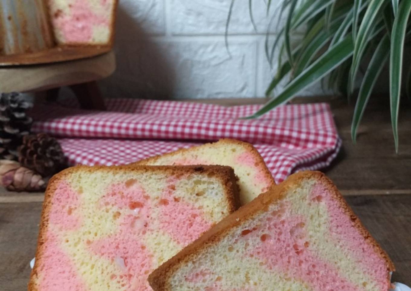 Chiffon Cake Kelapa Muda