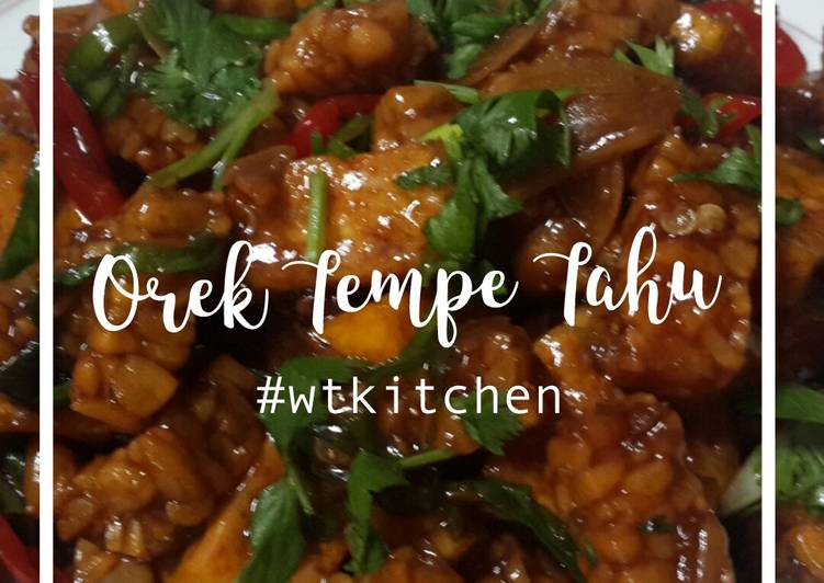 Orek Tempe Tahu