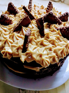 Una foto de Torta Desnuda Chocotorta / Naked Cake Chocotorta