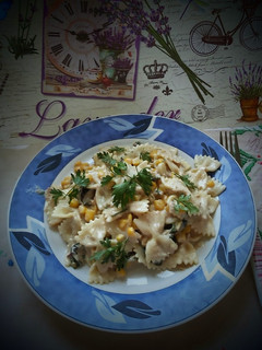 Mángoldos - tonhalas tészta 🥬🐟🍜🍻🍻🍻 recept fotója