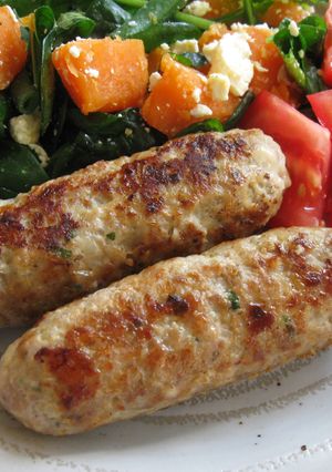 A picture of Skinless Pork Sausages.