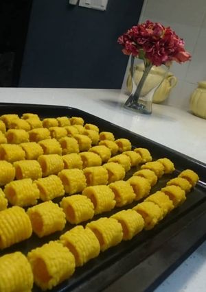 Gambar Biskut tart nenas sedap giler..