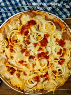 Foto resep Pizza tanpa ulen,mudah dan anti gagal