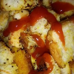 A picture of Bread dhokla.