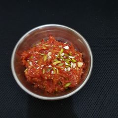 A picture of Gajar halwa.