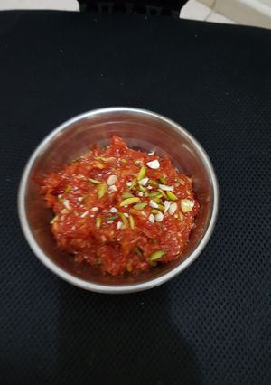 A picture of Gajar halwa.