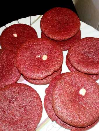 Recipe Red velvet cupcakes with nut&#39;s the Delicious Can spoil the tongue