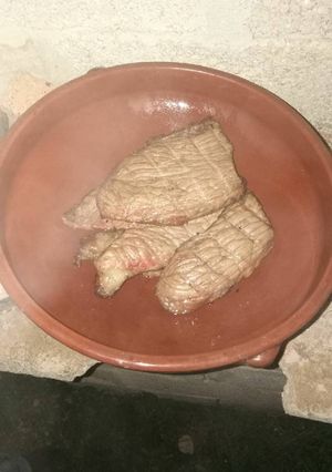 Una foto de Picaña al horno de leña