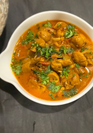 मसाला मशरूम रेसिपी मुख्य फोटो