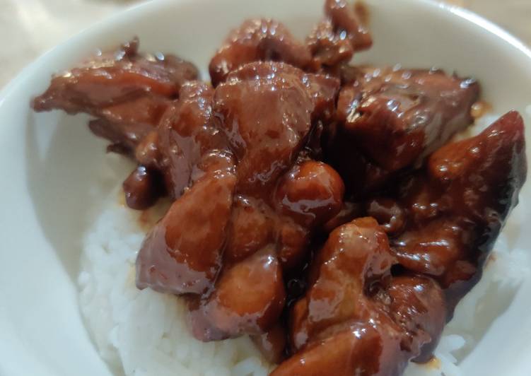 Recipe of Quick Red Braised Chicken Thighs