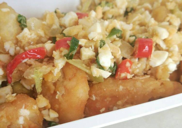 Cara Membuat Udang Goreng Telur Asin yang Enak