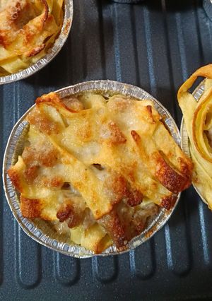 Foto di Tortino di Tagliatelle con Salsiccia Luganega