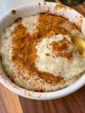 Arroz con leche konjac y avena súper cremoso