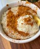 Arroz con leche konjac y avena súper cremoso
