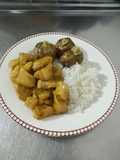 Pollo a la naranja estilo oriental