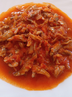 A picture of Cooked Omena.