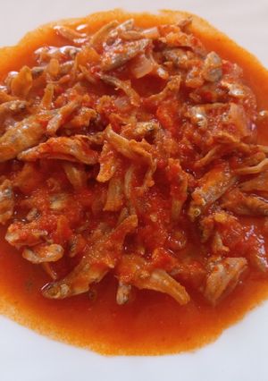 A picture of Cooked Omena.