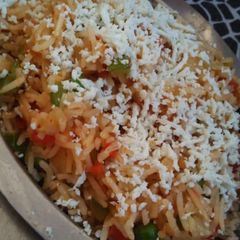 A picture of Cheese Pulav.