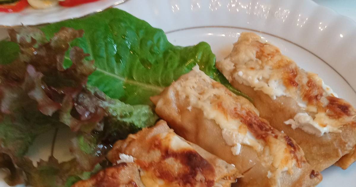 Chicken fajita savory pancake Recipe by Eva Jones Cookpad